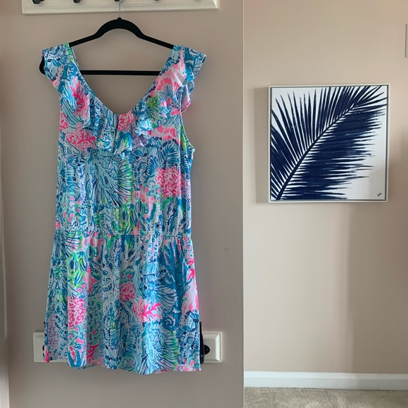 Lilly Pulitzer Pants - NWT Lilly Pulitzer Alessa Romper - Large